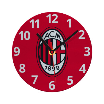 ACM, Ρολόι τοίχου γυάλινο (20cm)