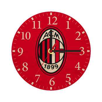 ACM, Ρολόι τοίχου ξύλινο plywood (20cm)