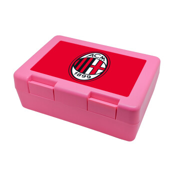 ACM, Children's cookie container PINK 185x128x65mm (BPA free plastic)