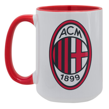 ACM, Κούπα Mega 15oz, κεραμική Κόκκινη, 450ml