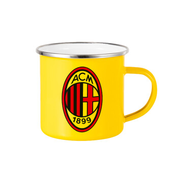 ACM, Κούπα Μεταλλική εμαγιέ Κίτρινη 360ml