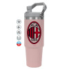 Pink color, 890ml (30oz) stainless Steel Tumbler with Handle