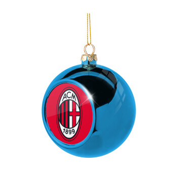 ACM, Blue Christmas tree ball ornament 8cm