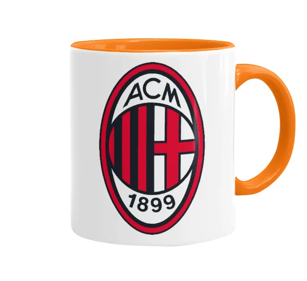 ACM — Mug colored orange, ceramic, 330ml