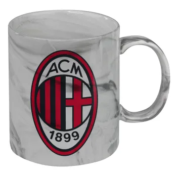 ACM, Κούπα κεραμική, marble style (μάρμαρο), 330ml