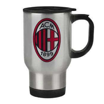 ACM, Stainless steel travel mug with lid, double wall 450ml