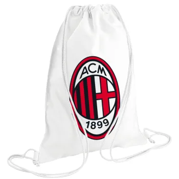 ACM, Backpack pouch GYMBAG white (28x40cm)