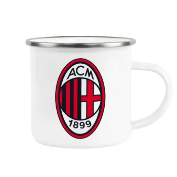 ACM, Metallic enamel cup white 360ml