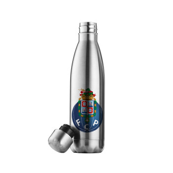 FCP, Μεταλλικό παγούρι θερμός Inox (Stainless steel), διπλού τοιχώματος, 500ml