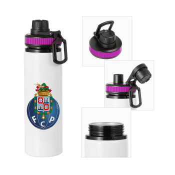 FCP, Μεταλλικό παγούρι νερού με καπάκι ασφαλείας, αλουμινίου 850ml