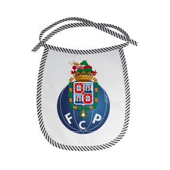 FCP, Σαλιάρα μωρού αλέκιαστη με κορδόνι Μαύρη