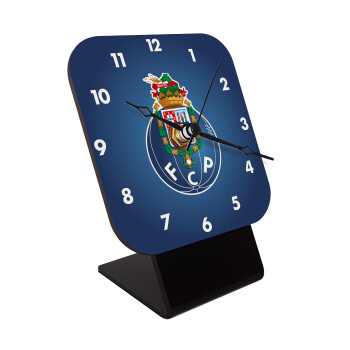 FCP, Quartz Wooden table clock with hands (10cm)