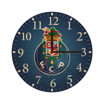 FCP, Ρολόι τοίχου ξύλινο plywood (20cm)