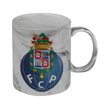 FCP, Mug ceramic marble style, 330ml