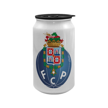 FCP, Κούπα ταξιδιού μεταλλική με καπάκι (tin-can) 500ml