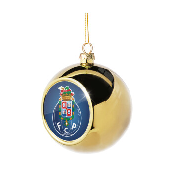 FCP, Χριστουγεννιάτικη μπάλα δένδρου Χρυσή 8cm