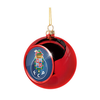 FCP, Χριστουγεννιάτικη μπάλα δένδρου Κόκκινη 8cm