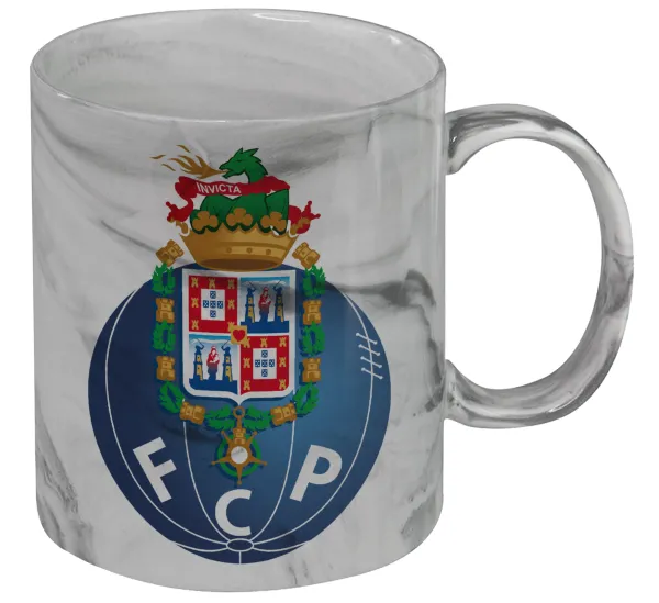 FCP — Κούπα κεραμική, marble style (μάρμαρο), 330ml