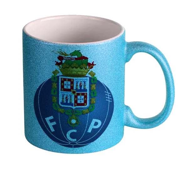 FCP — Κούπα Σιέλ Glitter που γυαλίζει, κεραμική, 330ml