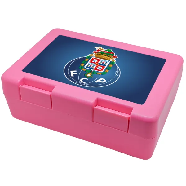 FCP — Παιδικό δοχείο κολατσιού ΡΟΖ 185x128x65mm (BPA free πλαστικό)