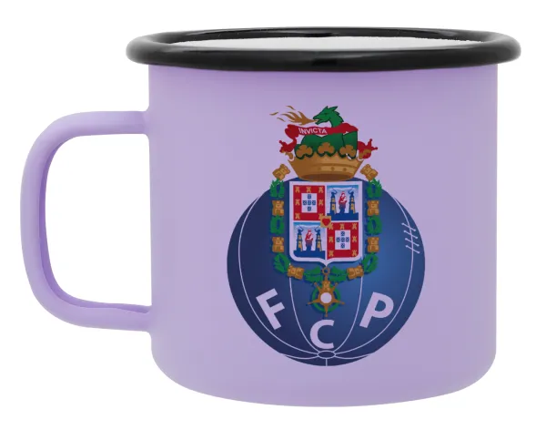 FCP — Metal enamel mug, matte light pastel purple, 360ml