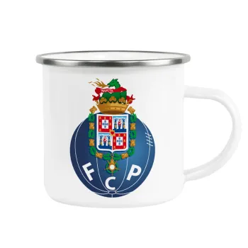 FCP, Κούπα Μεταλλική εμαγιέ λευκη 360ml