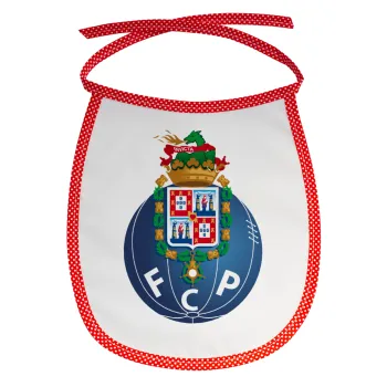 FCP, Σαλιάρα μωρού αλέκιαστη με κορδόνι Κόκκινη