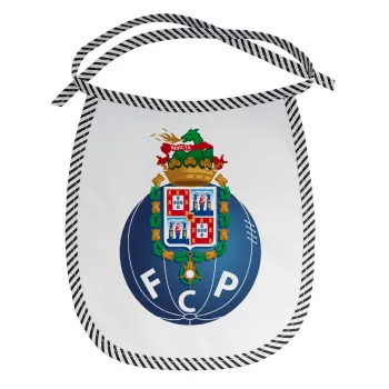 FCP, Σαλιάρα μωρού αλέκιαστη με κορδόνι Μαύρη