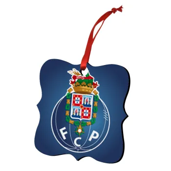 FCP, Christmas ornament polygon wooden 7.5cm