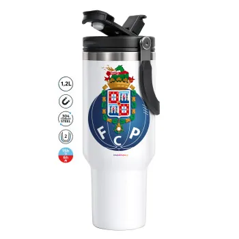 FCP, Mega Tumbler με καπάκι, διπλού τοιχώματος (θερμό) 1,2L