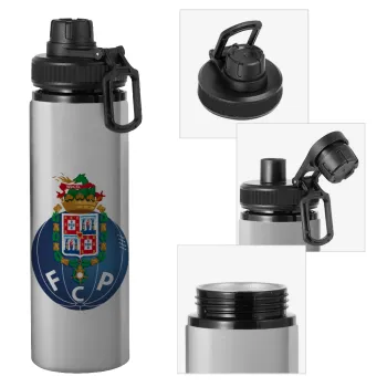 FCP, Metallic water bottle with safety cap, 850ml aluminum