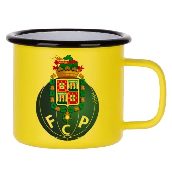 FCP, Κούπα Μεταλλική εμαγιέ ΜΑΤ Κίτρινη 360ml