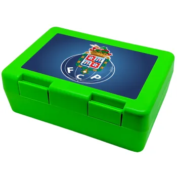 FCP, Children's cookie container GREEN 185x128x65mm (BPA free plastic)