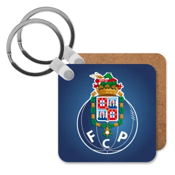 FCP, Μπρελόκ Ξύλινο τετράγωνο MDF