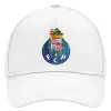 Καπέλο Ενηλίκων Baseball, Drill, Λευκό (100% ΒΑΜΒΑΚΕΡΟ, ΕΝΗΛΙΚΩΝ, UNISEX, ONE SIZE)
