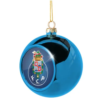 FCP, Blue Christmas tree ball ornament 8cm