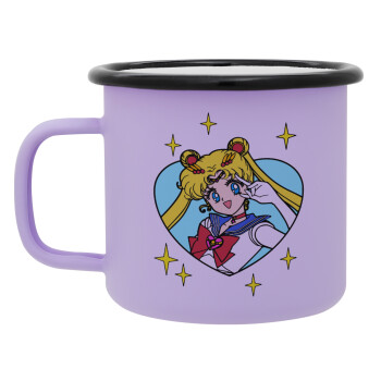 Sailor Moon star, Κούπα Μεταλλική εμαγιέ ΜΑΤ Light Pastel Purple 360ml