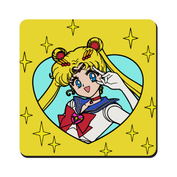 Sailor Moon star, Τετράγωνο μαγνητάκι ξύλινο 9x9cm