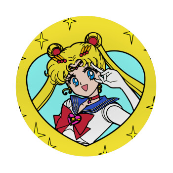 Sailor Moon star, Mousepad Στρογγυλό 20cm