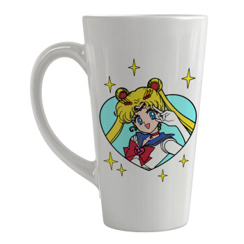 Sailor Moon star, Κούπα κωνική Latte Μεγάλη, κεραμική, 450ml