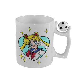 Sailor Moon star, Κούπα με μπάλα ποδασφαίρου , 330ml