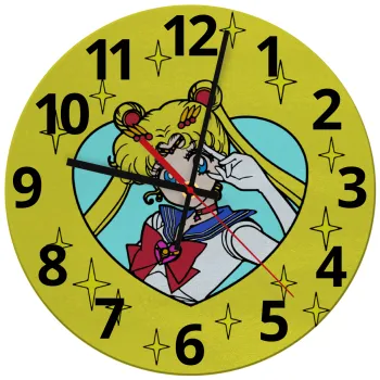 Sailor Moon star, Ρολόι τοίχου γυάλινο (30cm)
