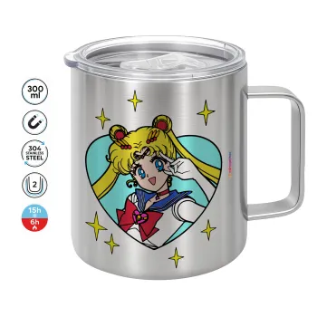 Sailor Moon star, Mug Stainless steel double wall 300ml