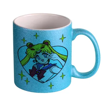 Sailor Moon star, Κούπα Σιέλ Glitter που γυαλίζει, κεραμική, 330ml