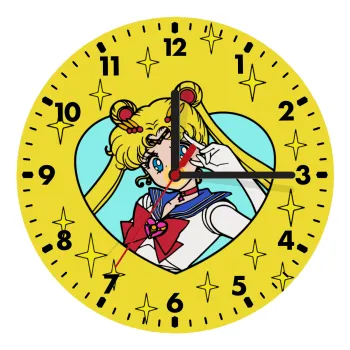 Sailor Moon star, Wooden wall clock (20cm)