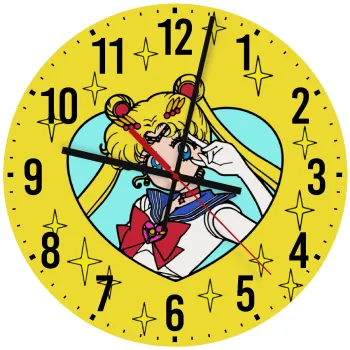 Sailor Moon star, Ρολόι τοίχου ξύλινο (30cm)