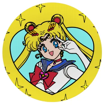 Sailor Moon star, Mousepad Round 20cm