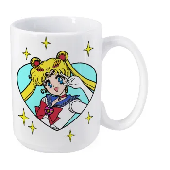 Sailor Moon star, Κούπα Mega, κεραμική, 450ml