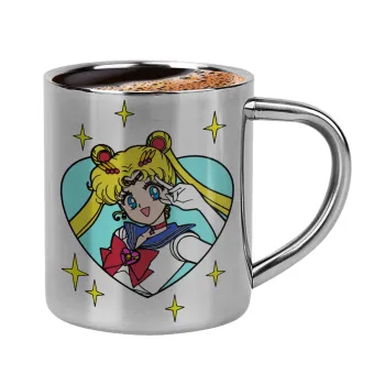 Sailor Moon star, Κουπάκι μεταλλικό διπλού τοιχώματος για espresso (220ml)
