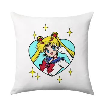 Sailor Moon star, Μαξιλάρι καναπέ 40x40cm περιέχεται το  γέμισμα